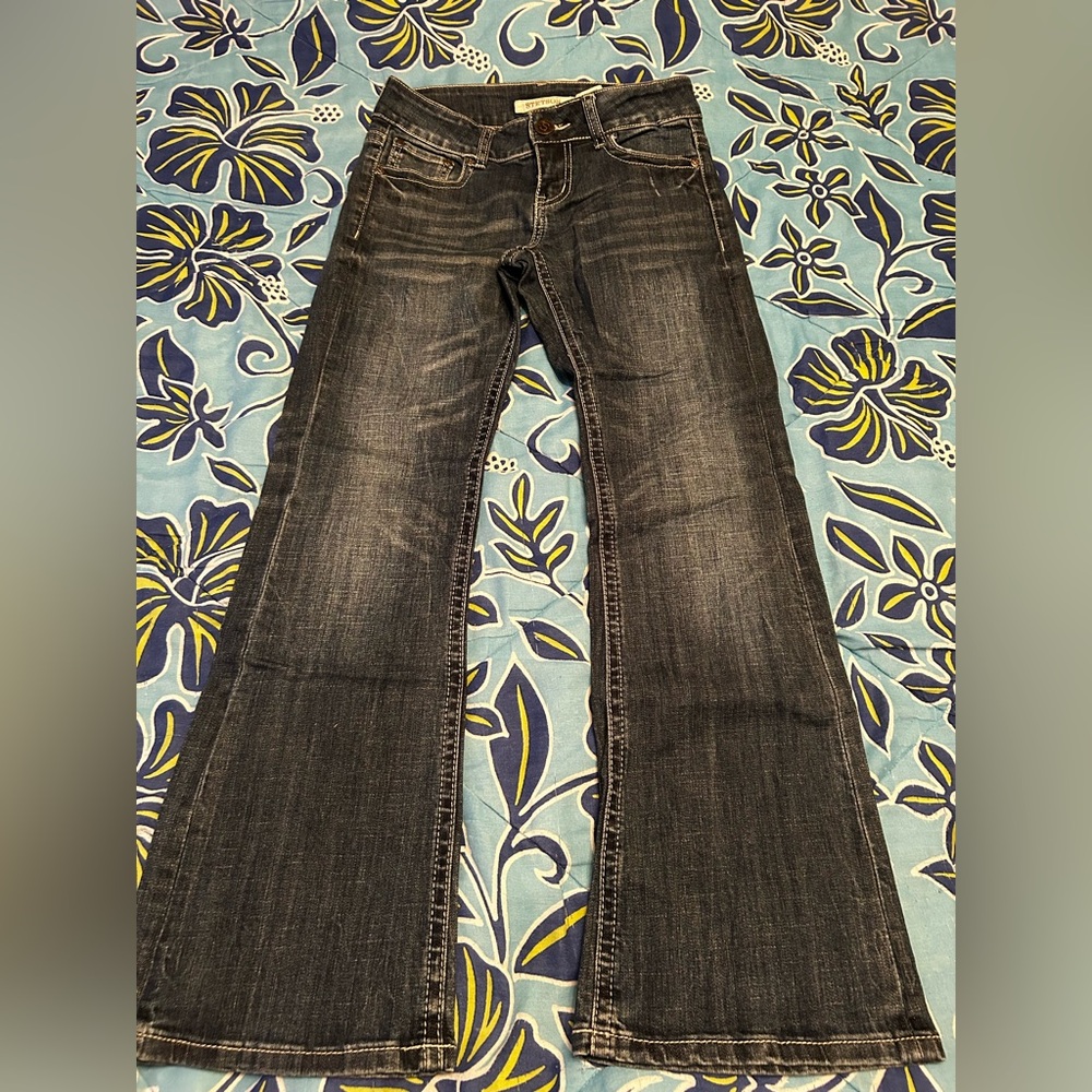 Stetson Dark Wash Flare Jeans